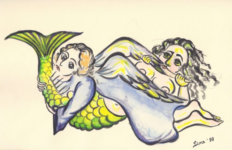 Angel & Mermaid