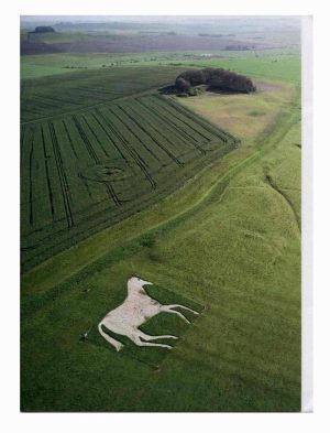 Devizes White Horse. Philippa Huber Photography. Greeting Card